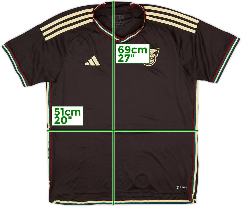 2023-24 Jamaica Away Shirt - 8/10 - (L)
