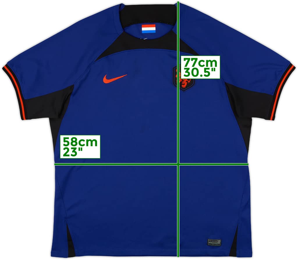 2022-23 Netherlands Away Shirt - 9/10 - (XL)