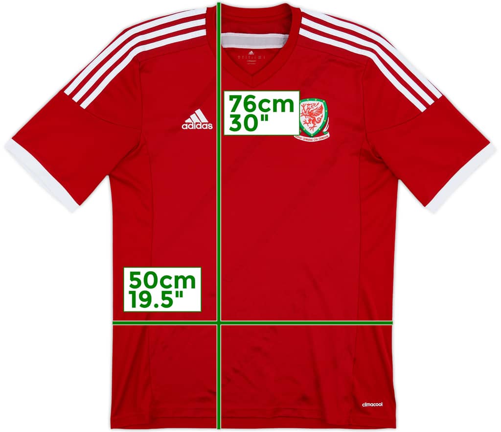 2013-15 Wales Home Shirt - 8/10 - (M)