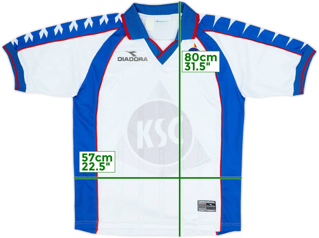 1999-00 Karlsruher Away Shirt - 6/10 - (XL)