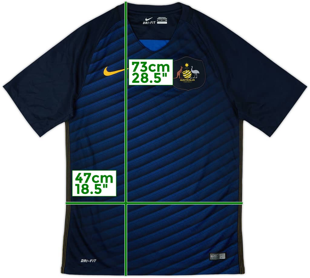 2016-17 Australia Away Shirt - 8/10 - (S)