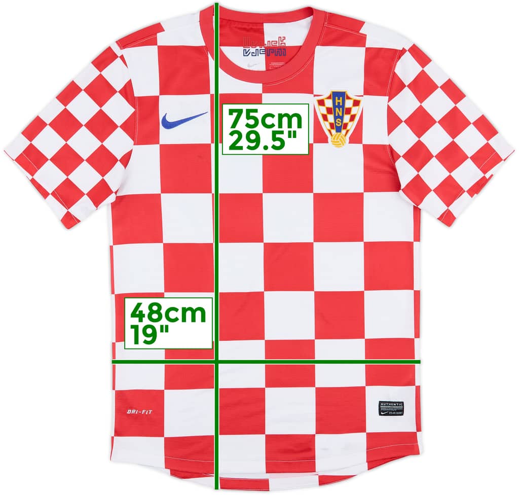 2012-14 Croatia Home Shirt - 7/10 - (S)
