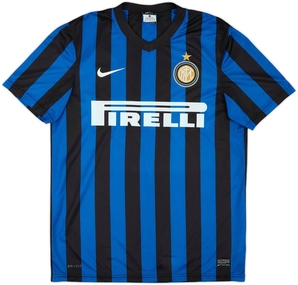 2011-12 Inter Milan Basic Home Shirt - 8/10 - (M)