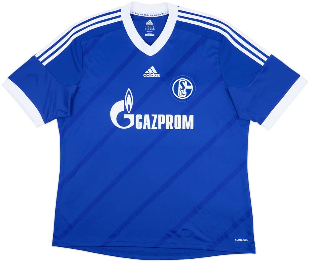 2012-14 Schalke Home Shirt - 9/10 - (XXL)