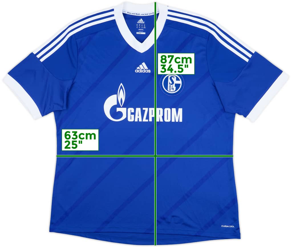 2012-14 Schalke Home Shirt - 9/10 - (XXL)