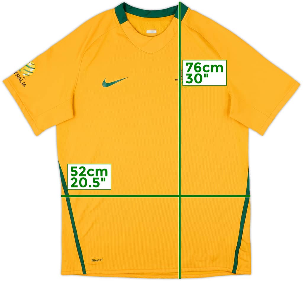 2008-10 Australia Home Shirt - 8/10 - (M)