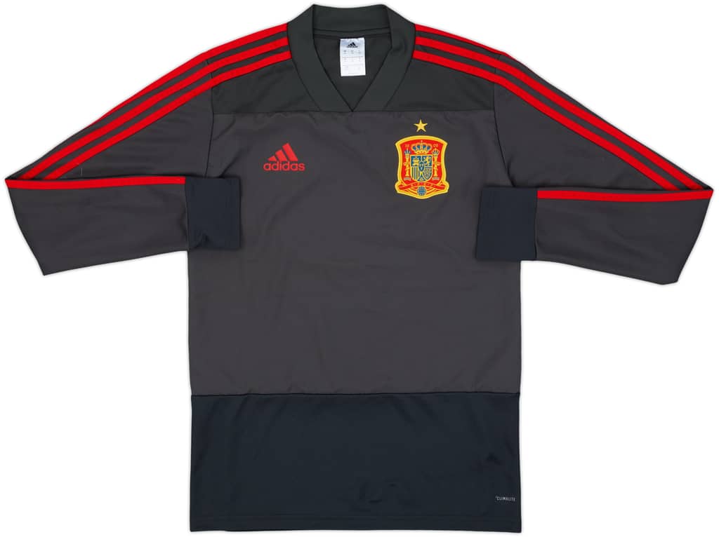 2017-18 Spain adidas Drill Top - 8/10 - (XS)