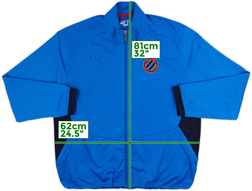 2009-10 Club Brugge Puma Track Jacket - 4/10 - (XXL)