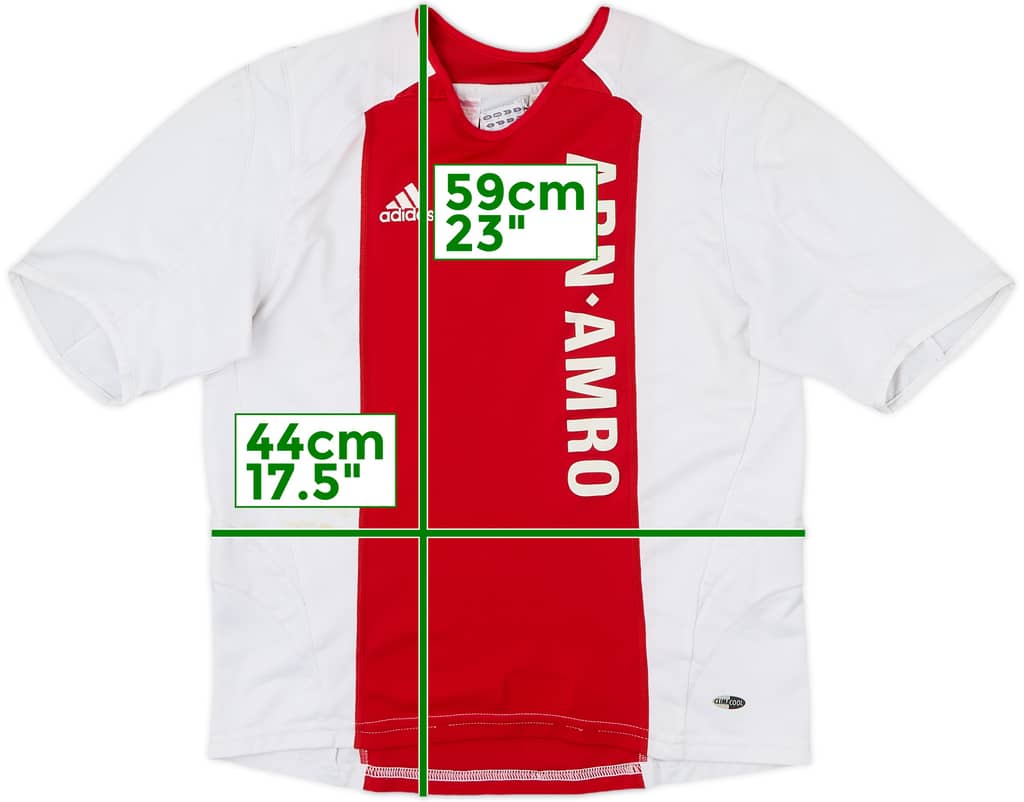 2005-06 Ajax Home Shirt - 5/10 - (M.Boys)