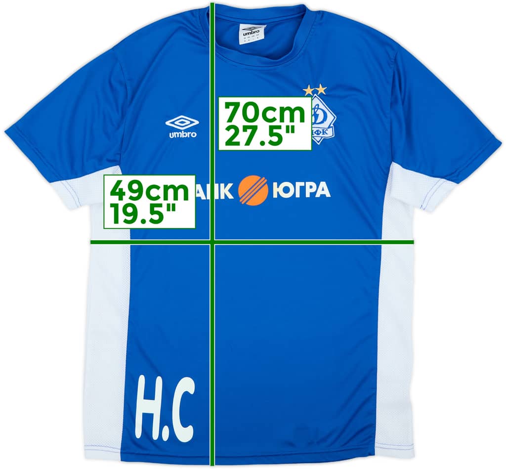 2015-16 Dynamo Moscow Umbro Staff Issue Training Shirt H.C - 9/10 - (M)