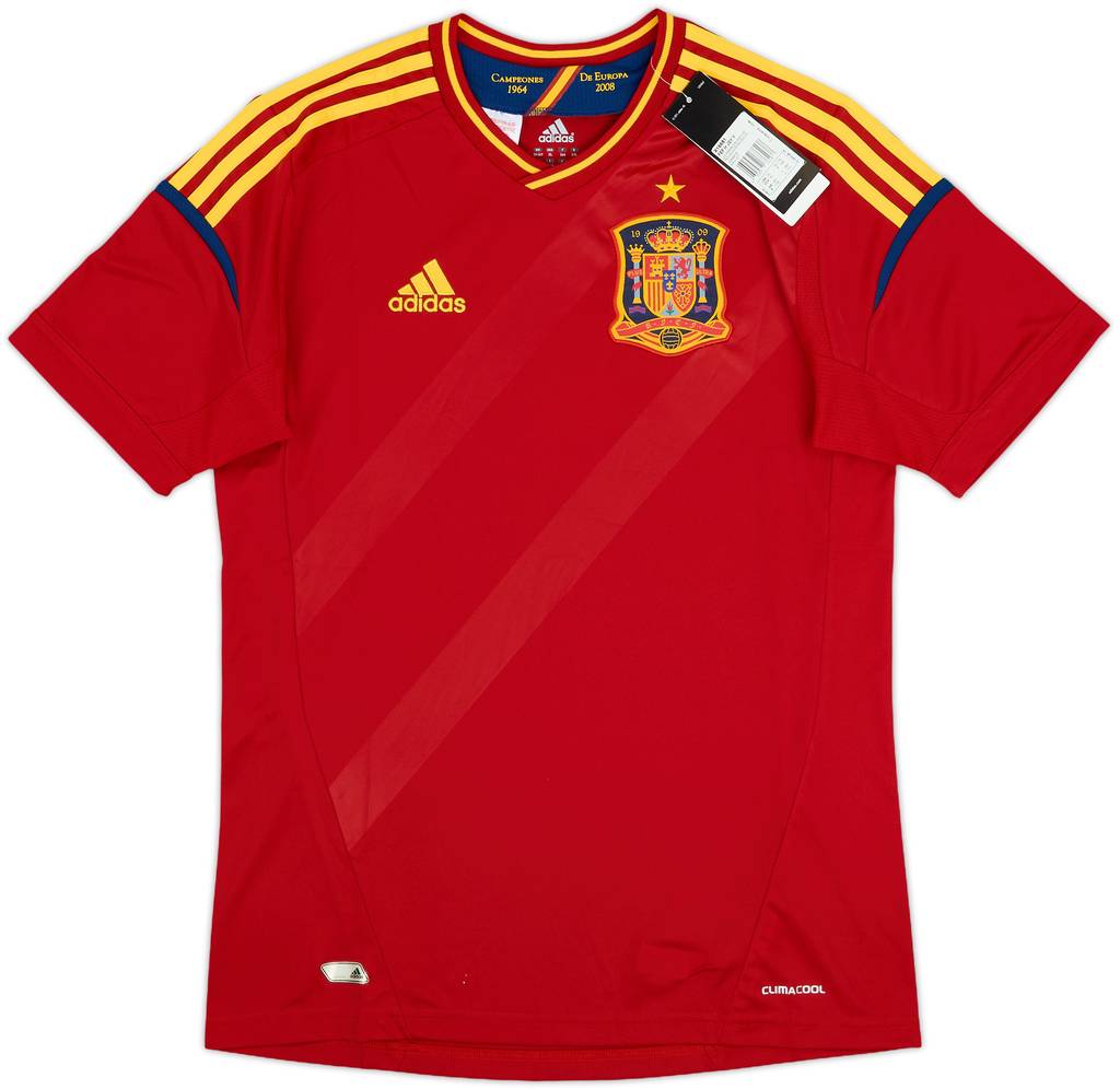 2011-12 Spain Home Shirt (XL.Boys)