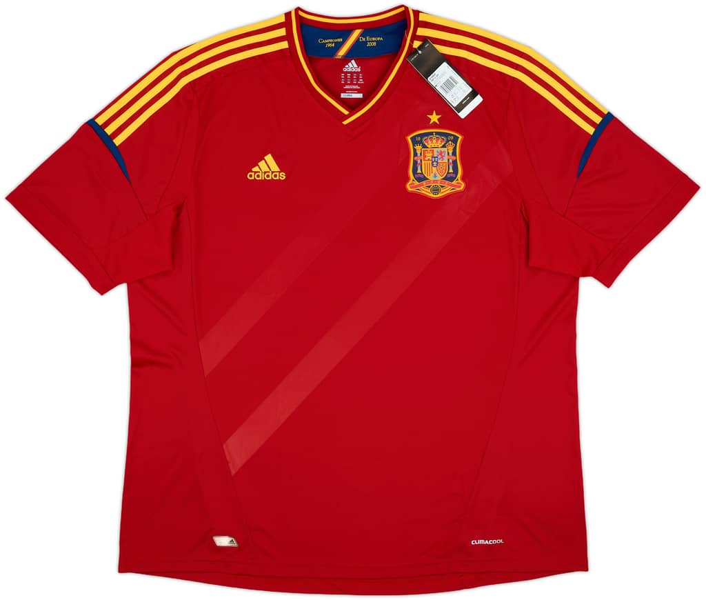 2011-12 Spain Home Shirt (XXL)