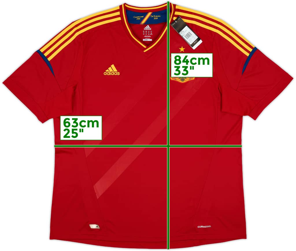 2011-12 Spain Home Shirt (XXL)