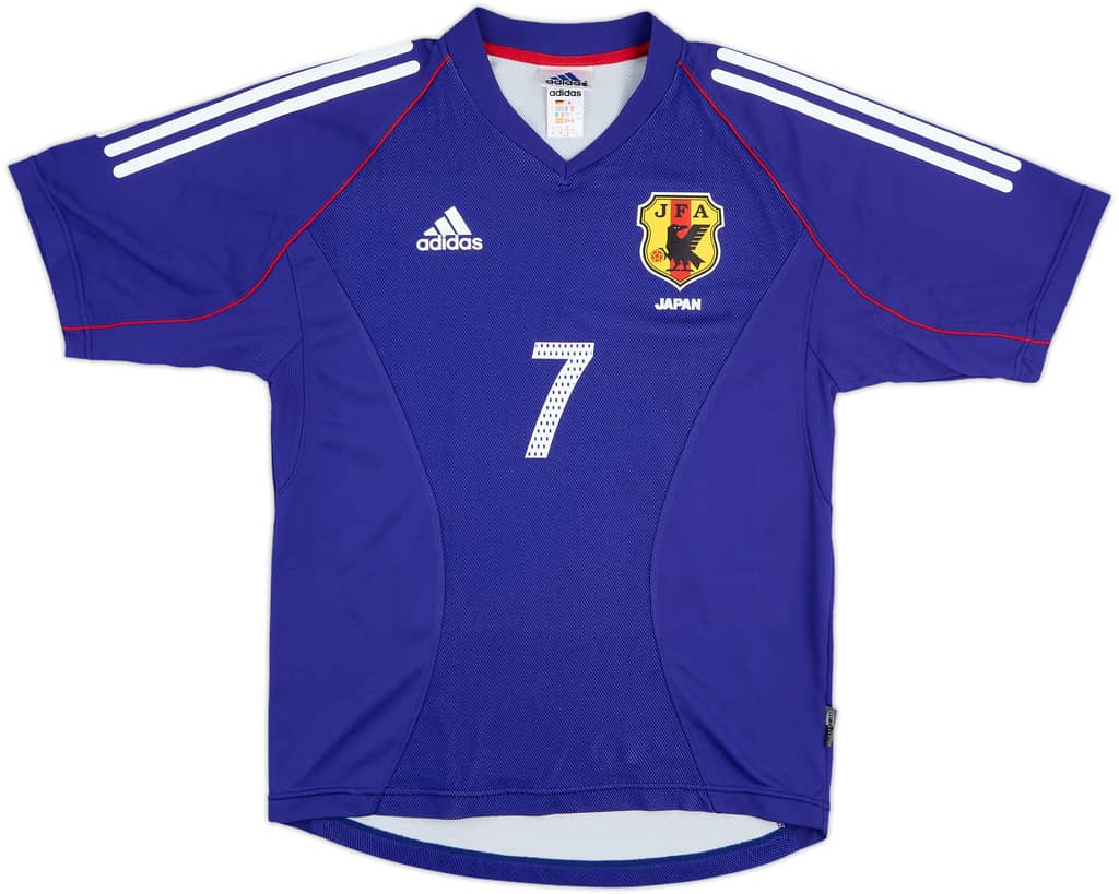 2002-04 Japan Home Shirt Nakata #7