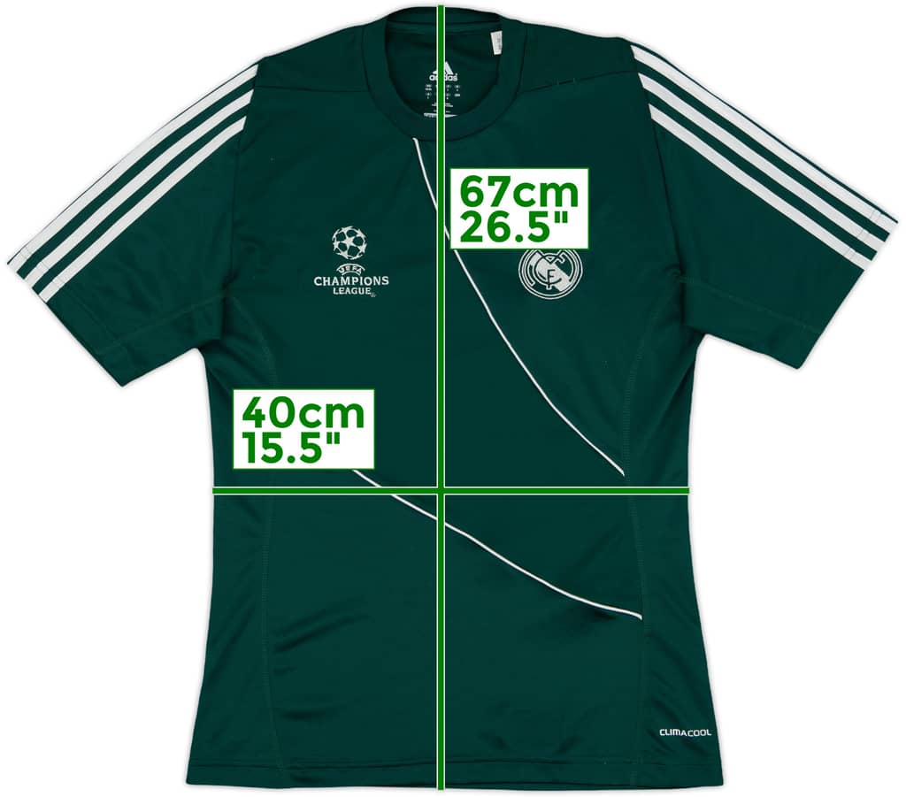 2012-13 Real Madrid adidas CL Training Shirt - 5/10 - (S)