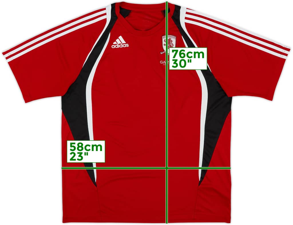 2009-10 Middlesbrough adidas Training Shirt - 5/10 - (L)