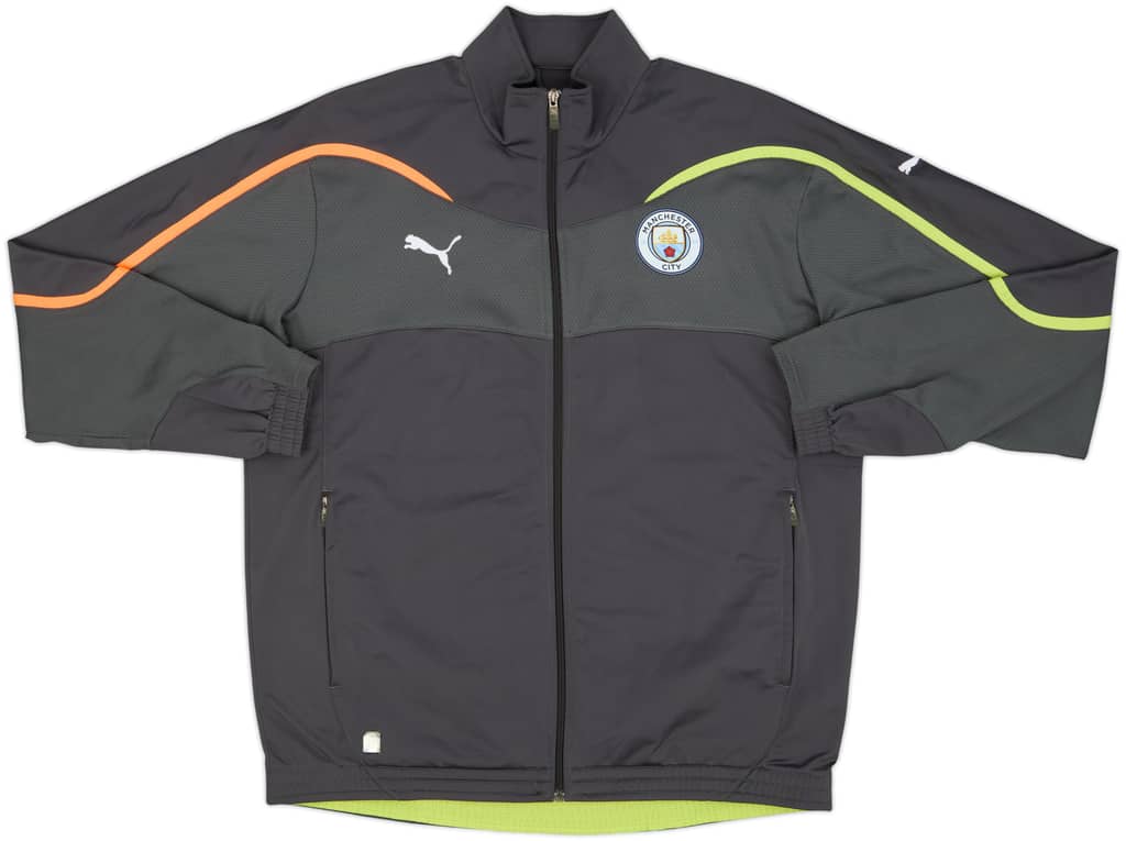 2010-11 Puma Template Track Jacket (Manchester City) - 8/10 - (XL)