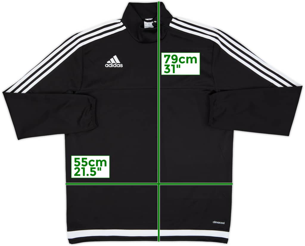 2015-16 Chelsea adidas 1/4 Zip Training Top - 6/10 - (L)