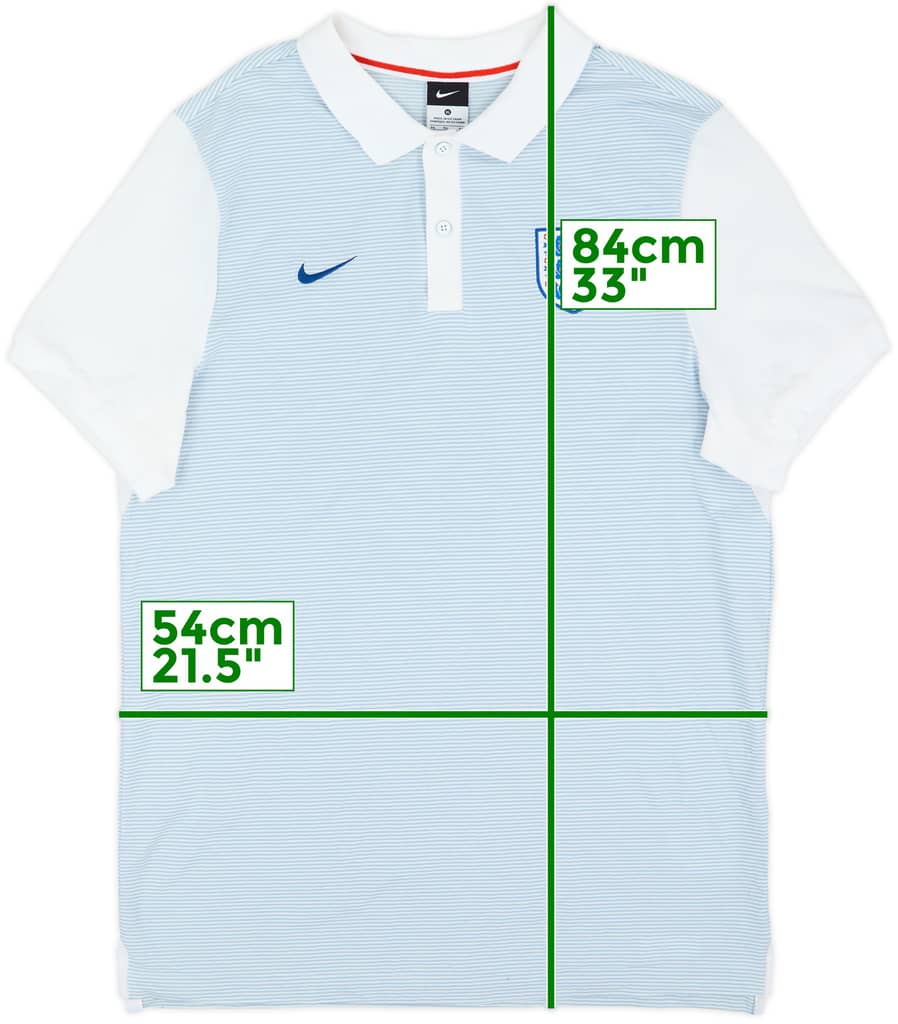 2016-17 England Nike Polo Shirt - 10/10 - (XL)