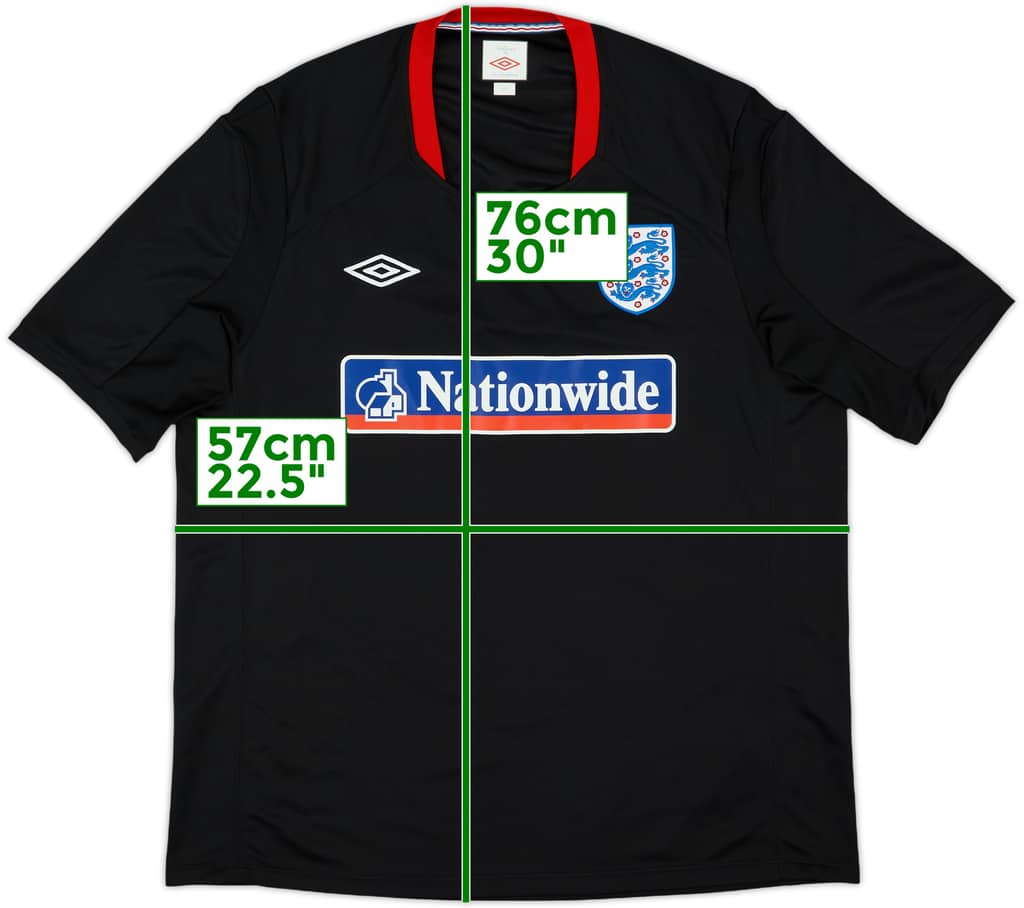 2010-11 England Umbro Training Shirt - 8/10 - (XL)