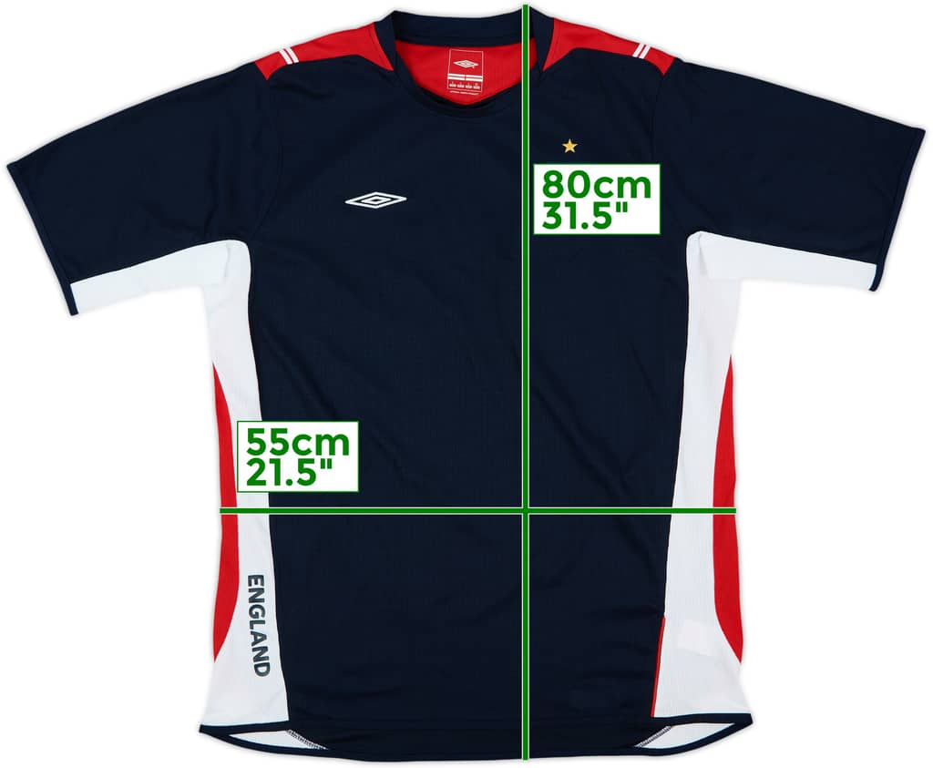 2004-05 England Umbro Training Shirt - 10/10 - (L)