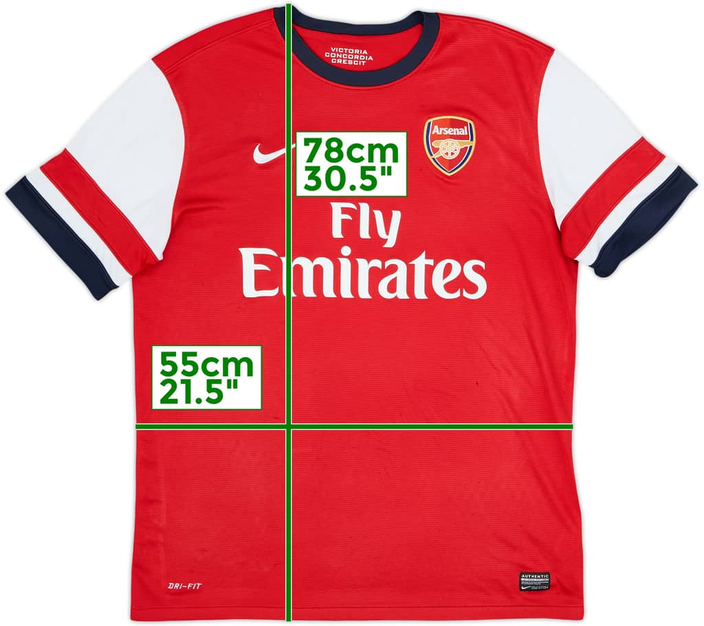 2012-14 Arsenal Home Shirt - 5/10 - (L)