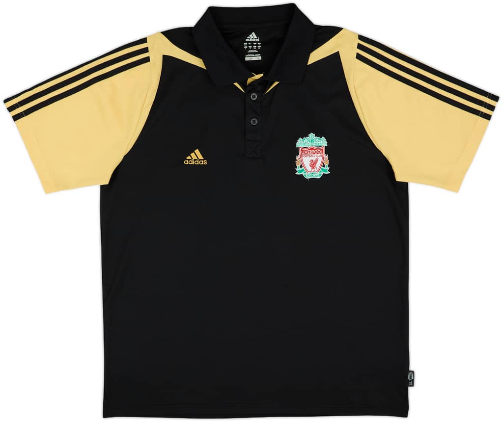 2008-09 Liverpool adidas Polo Shirt - 9/10 - (L)