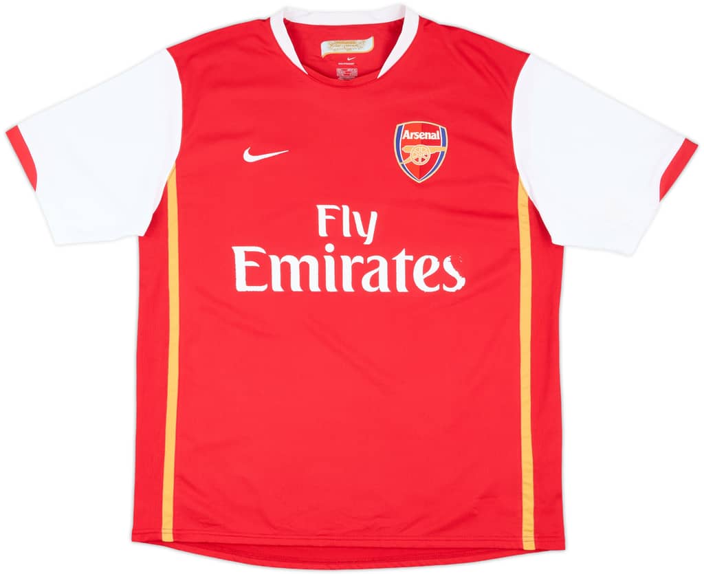 2006-08 Arsenal Home Shirt - 5/10 - (L)