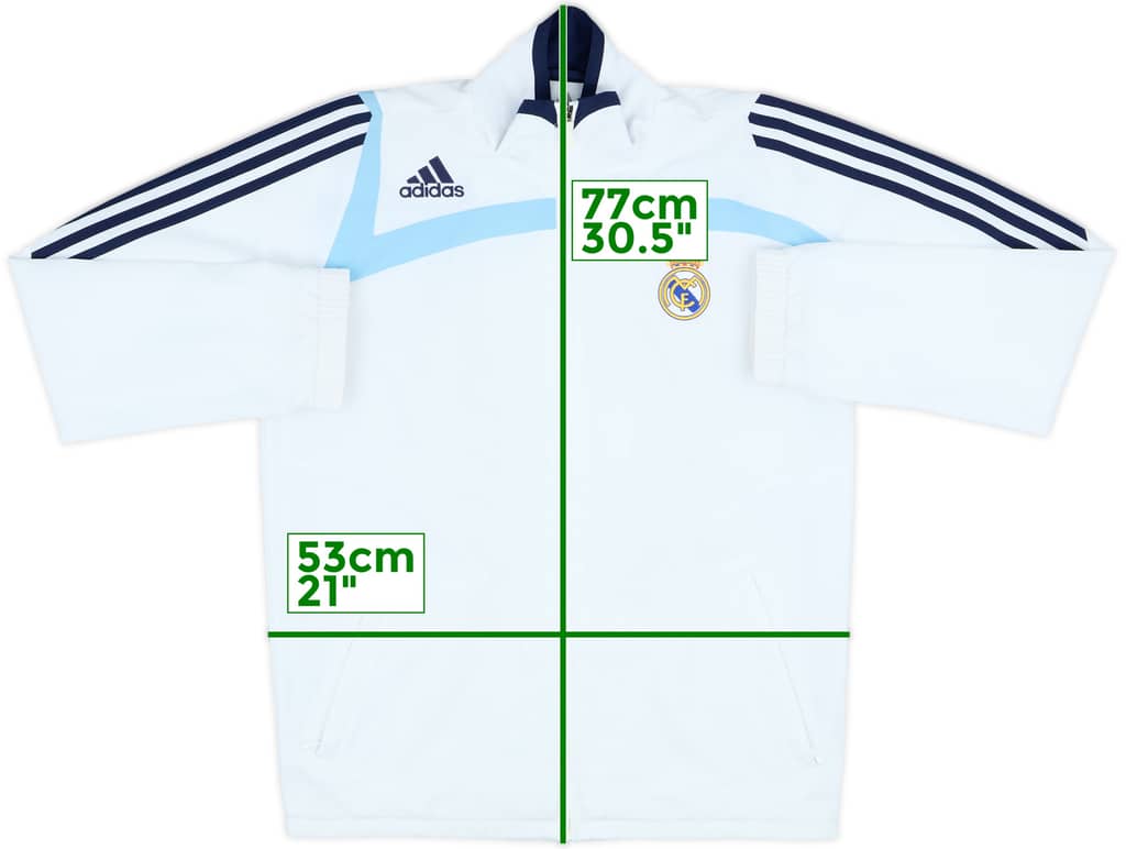2007-08 Real Madrid adidas Track Jacket - 7/10 - (XL.Boys)