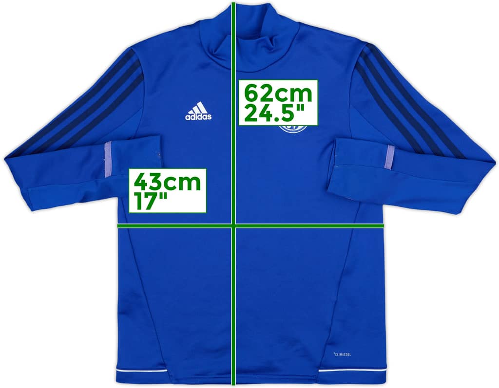 2017-18 Schalke adidas Training Top - 8/10 - (L.Boys)