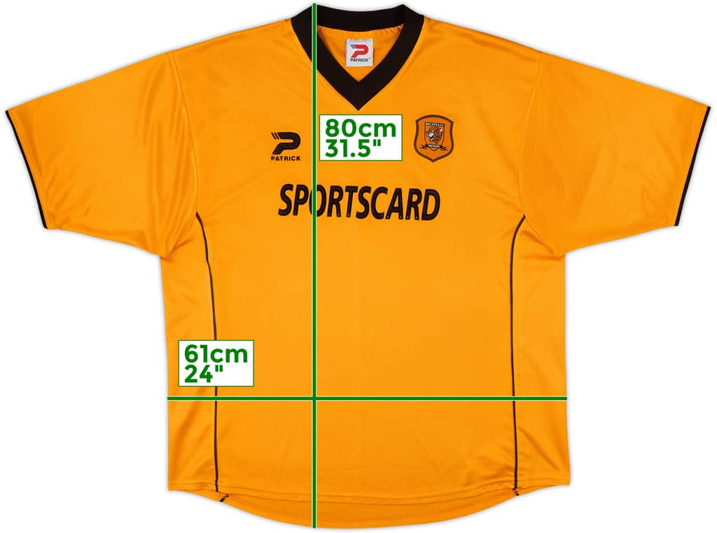 2001-02 Hull Home Shirt - 8/10 - (XL)