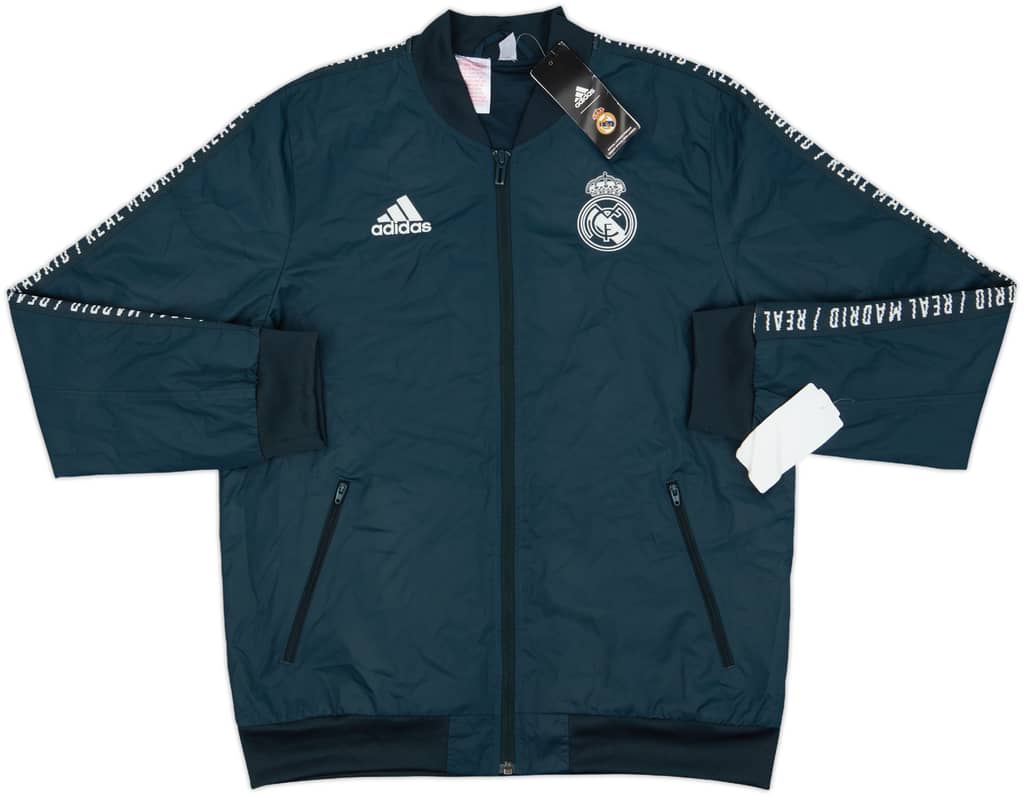 2018-19 Real Madrid adidas Track Jacket (L.Boys)