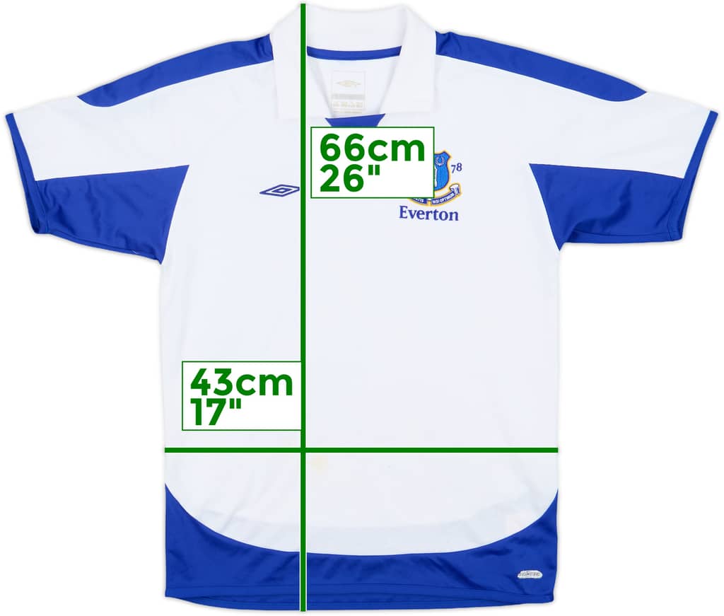 2004-05 Everton Umbro Training Shirt - 7/10 - (L.Boys)