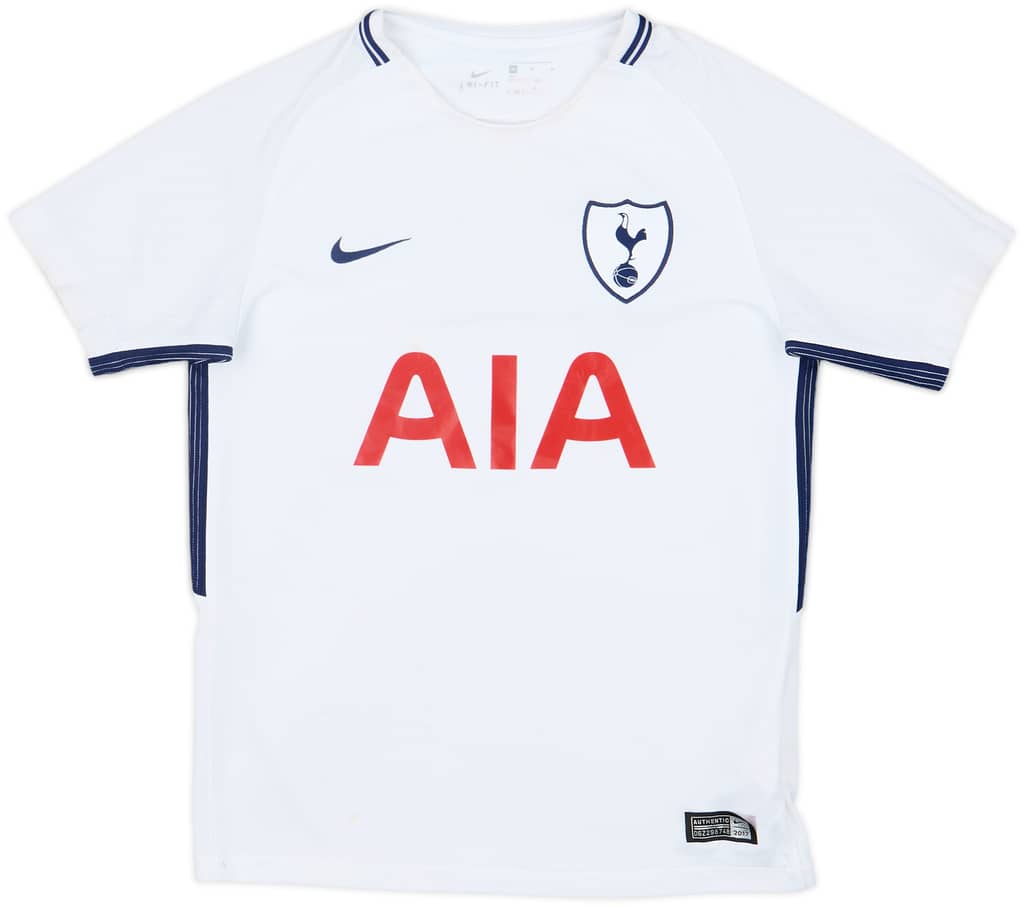 2017-18 Tottenham Home Shirt - 6/10 - (M.Boys)
