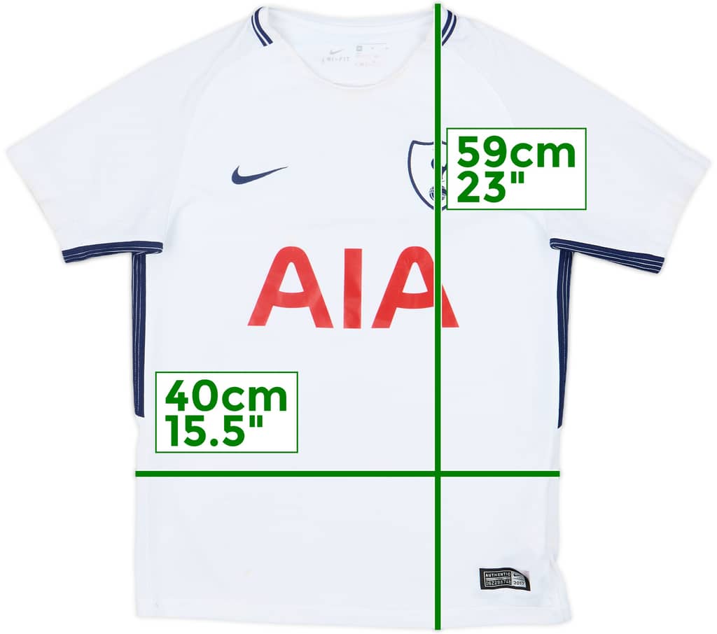 2017-18 Tottenham Home Shirt - 6/10 - (M.Boys)