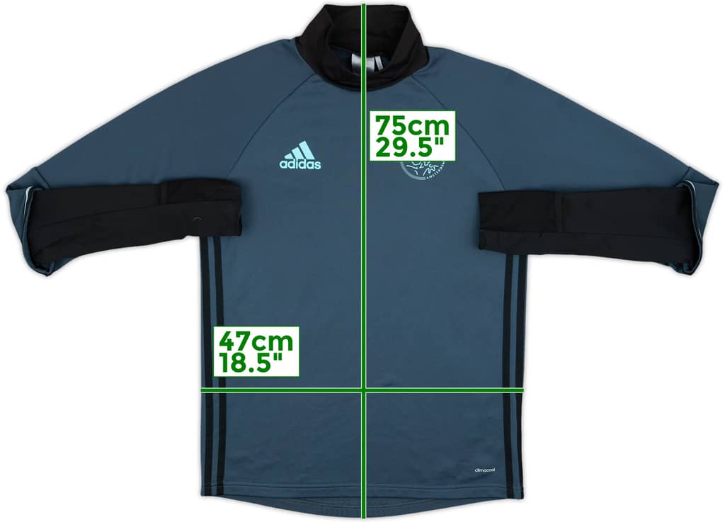 2016-17 Ajax adidas Sweat Top - 8/10 - (S)