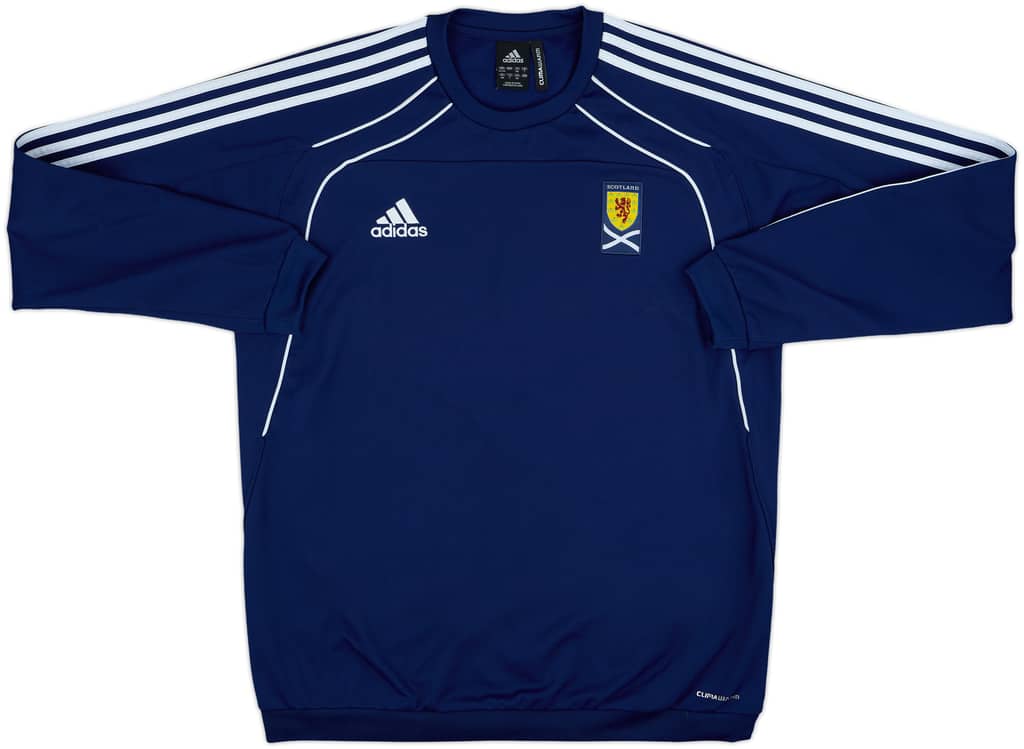 2010-11 Scotland adidas Sweat Top - 8/10 - (L)