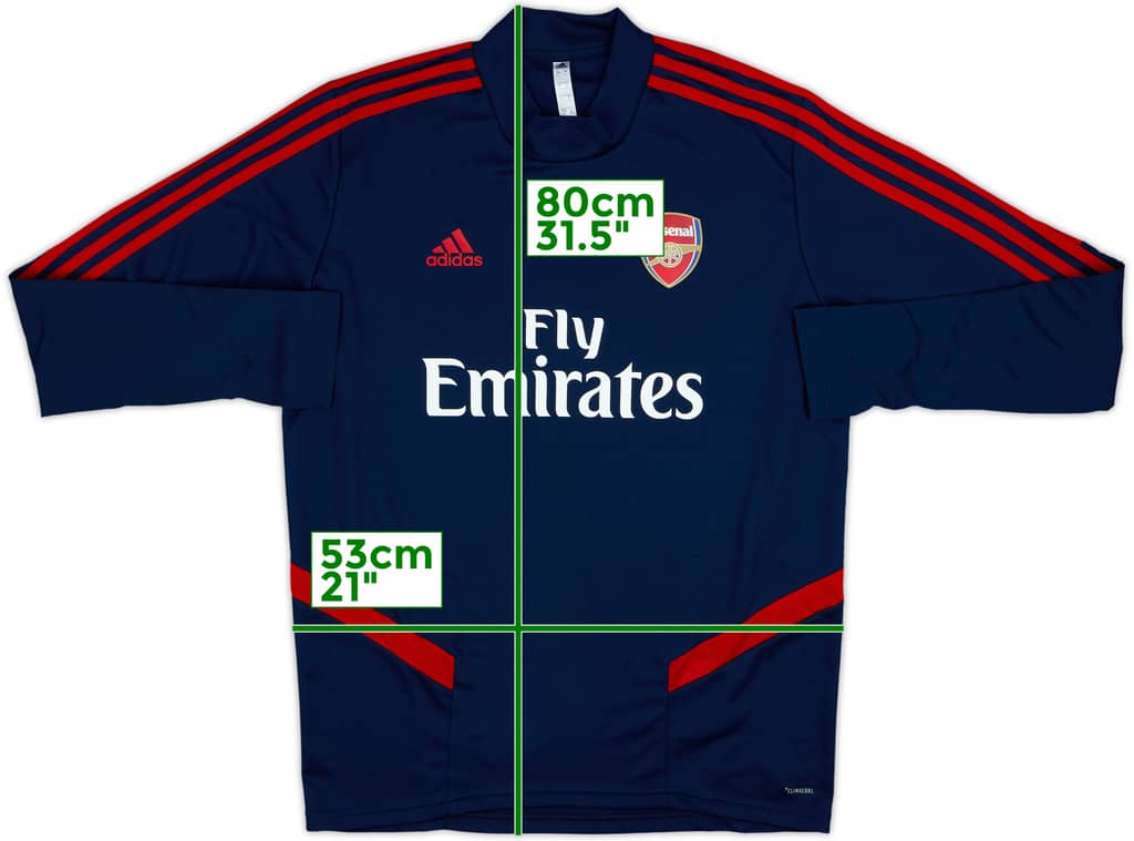 2019-20 Arsenal adidas Sweat Top - 8/10 - (L)