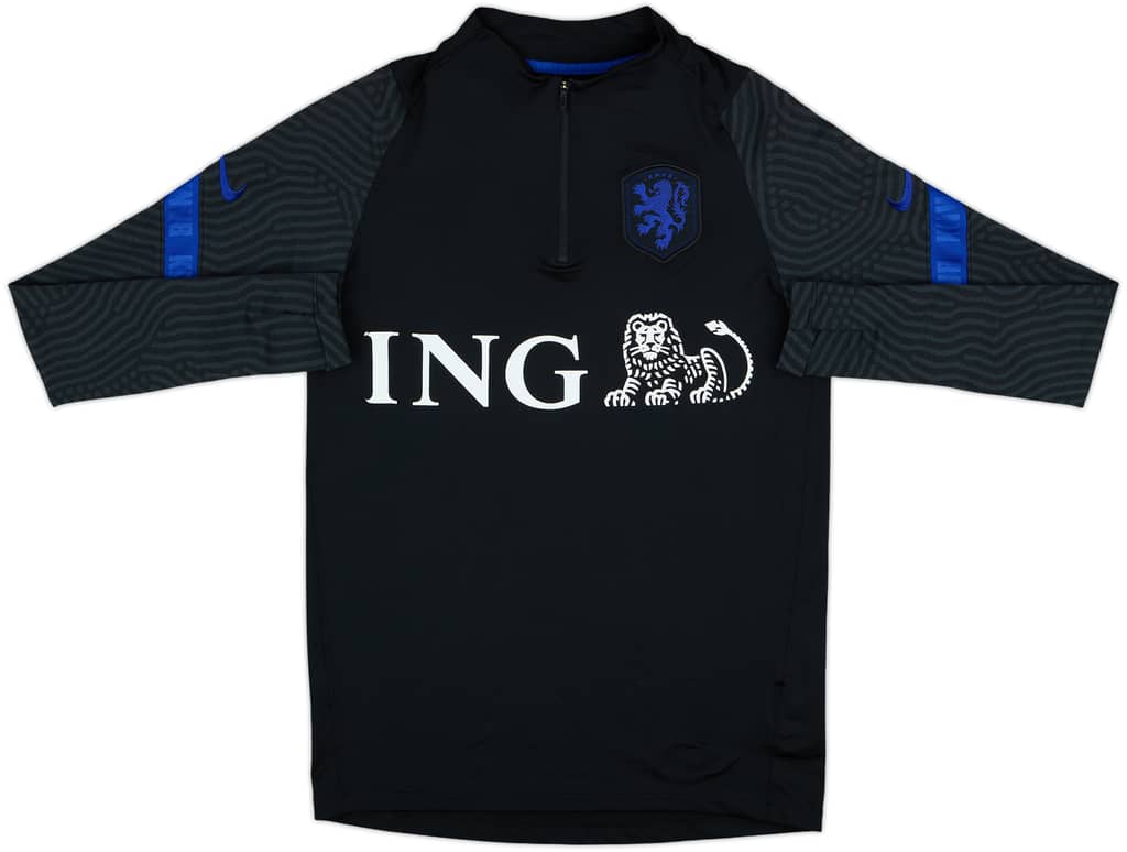2020-21 Netherlands Nike 1/4 Zip Training Top - 5/10 - (S)