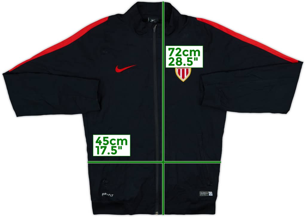 2015-16 Monaco Nike Track Jacket - 8/10 - (S)