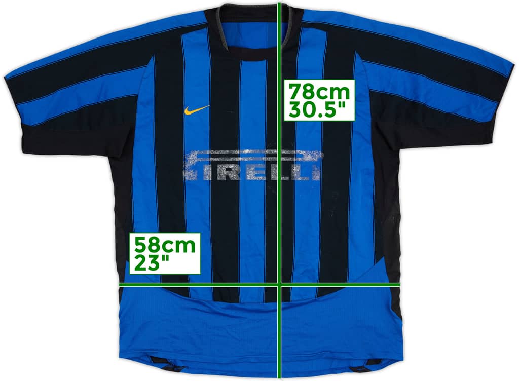 2003-04 Inter Milan Home Shirt - 4/10 - (XXL)