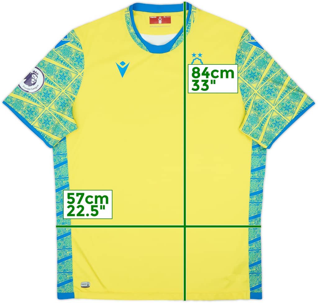 2022-23 Nottingham Forest Away Shirt - 8/10 - (3XL)