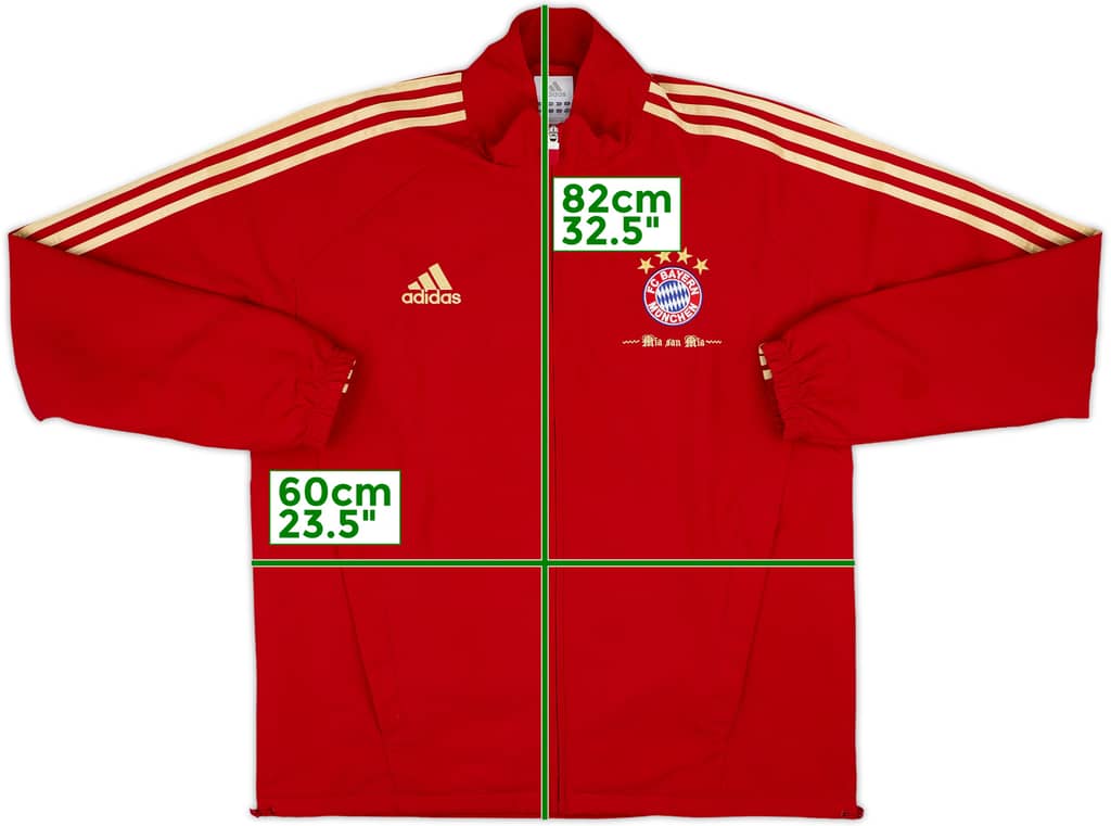 2011-12 Bayern Munich adidas Track Jacket - 9/10 - (L/XL)