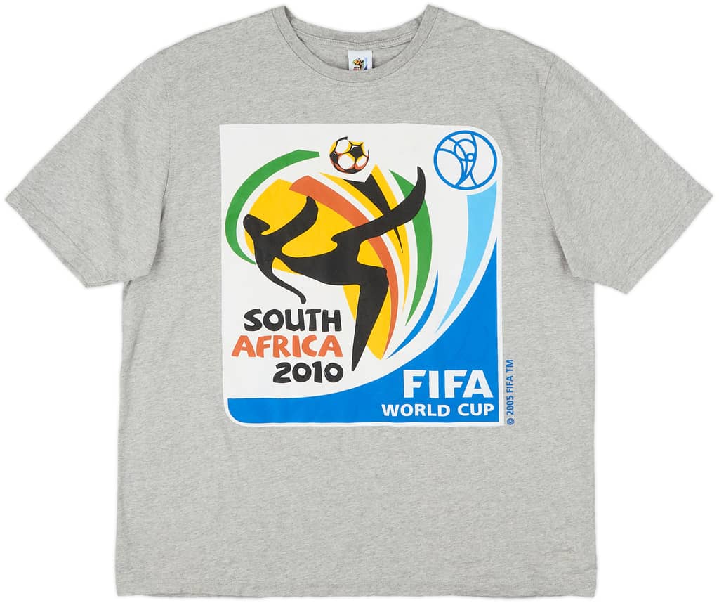 2010 South Africa 'World Cup' Graphic Tee - 8/10 - (XL)