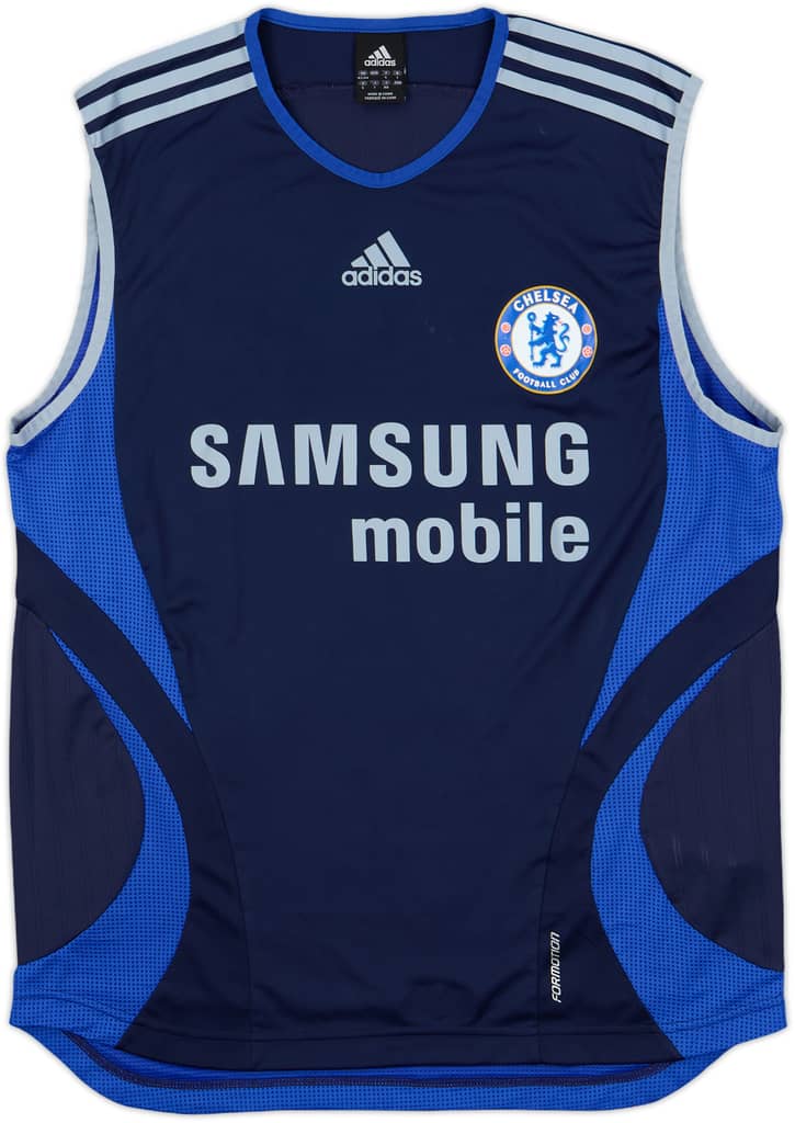 2006-07 Chelsea adidas Formotion Training Vest - 8/10 - (L)