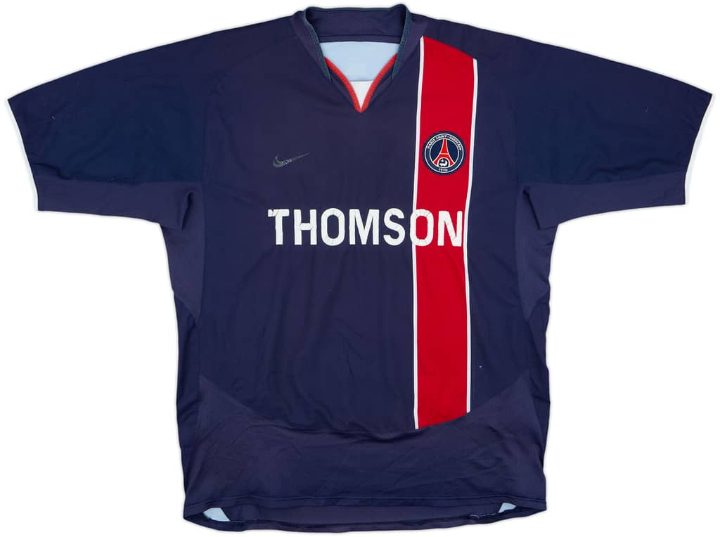 2003-04 Paris Saint-Germain Camiseta Local - 4/10 - (L)