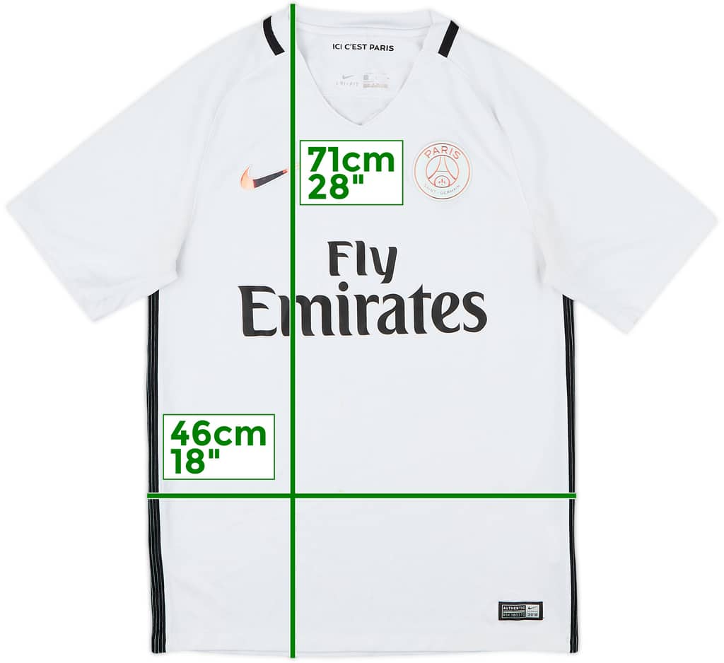 2016-17 Paris Saint-Germain Third Shirt - 5/10 - (S)