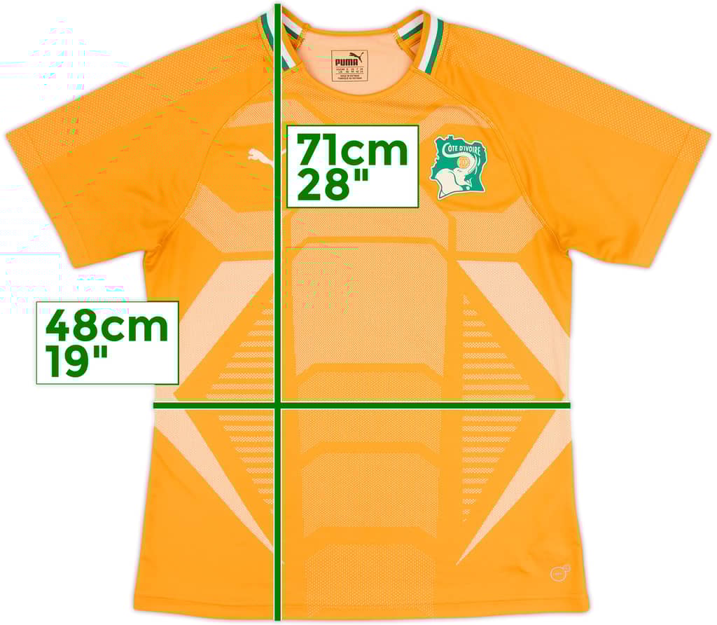2019 Ivory Coast Home Shirt - 7/10 - (Women's M)