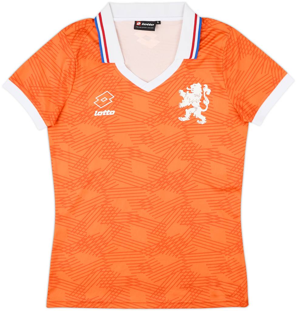 2010 Netherlands '1992-94 Home' Reissue Shirt - 9/10 - (Women's XL)