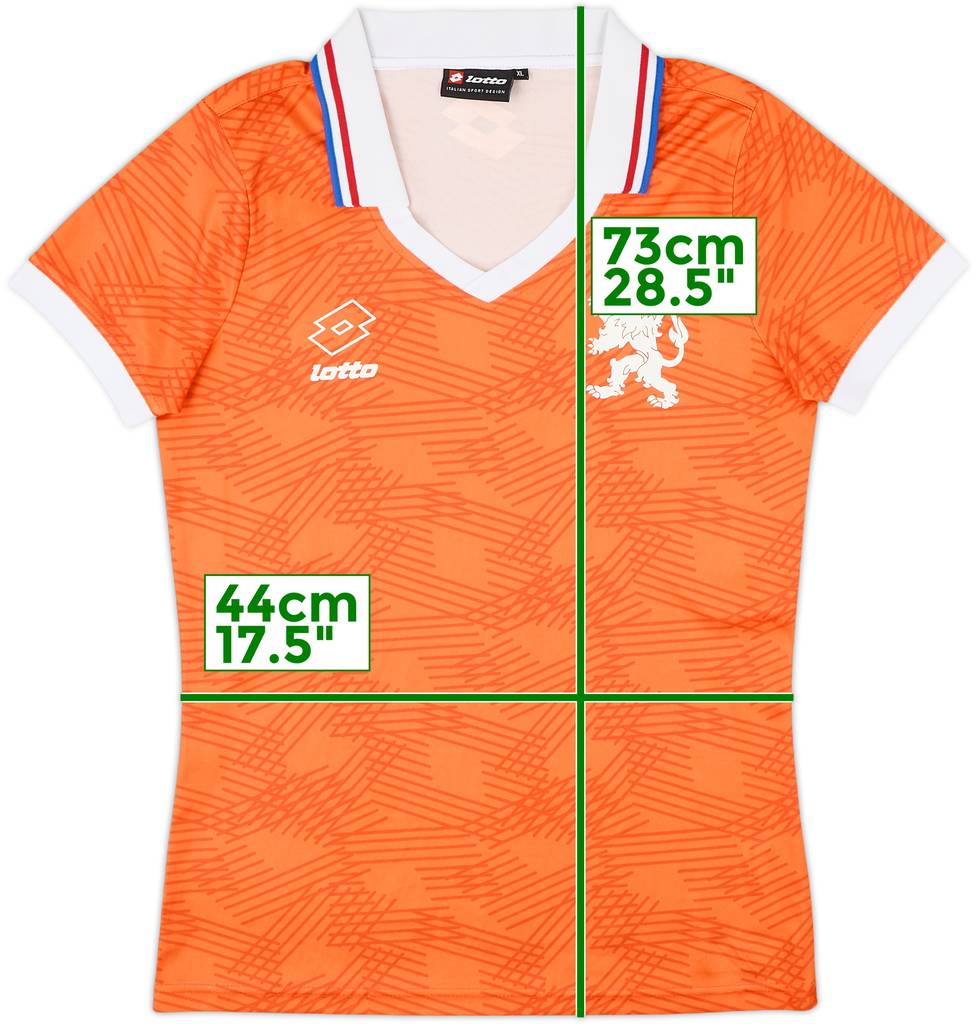 2010 Netherlands '1992-94 Home' Reissue Shirt - 9/10 - (Women's XL)
